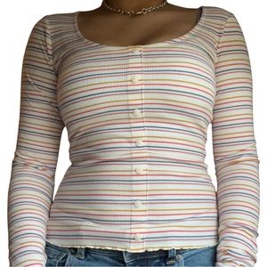 Colorful long sleeve. Size small.